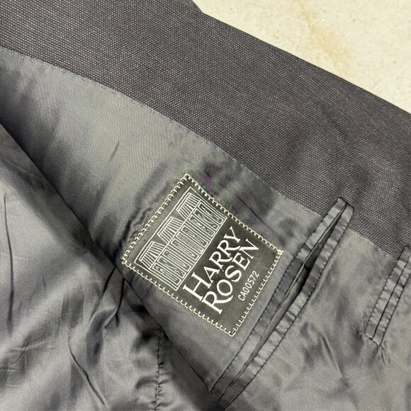 Canali Suit Made in Italy Grey Birdseye Wool 2pc 42 L 36x31 - Picture 10 of 16